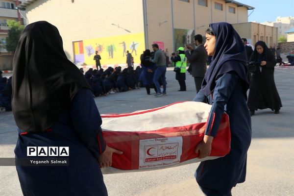 بیست و یکمین مانور سراسری زلزله در بوشهر