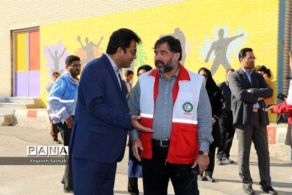 بیست و یکمین مانور سراسری زلزله در بوشهر