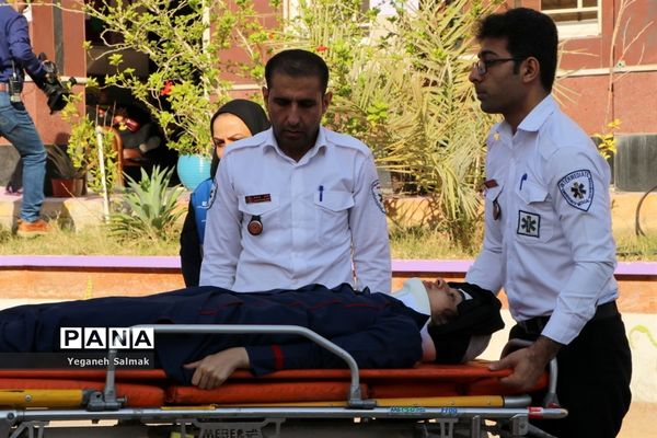 بیست و یکمین مانور سراسری زلزله در بوشهر