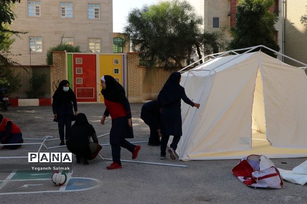 بیست و یکمین مانور سراسری زلزله در بوشهر