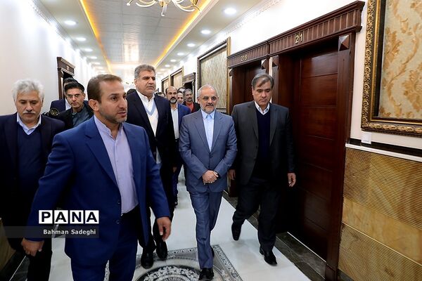 آیین افتتاح مرکز آموزشی و رفاهی منطقه ۵ شهر تهران