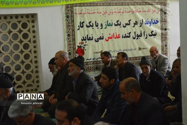 نماز جمعه شهرستان خوسف در مسجد جامع خوسف