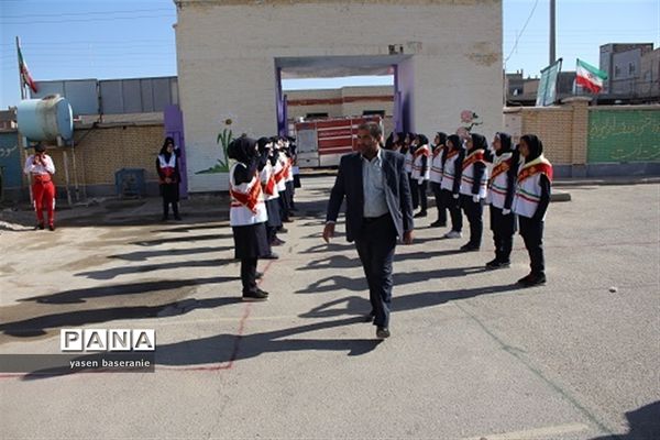 مانور زلزله و ایمنی در زاهدان