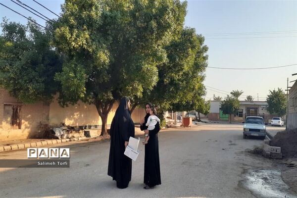حال وهوای زندگی روستاییان شهرستان حمیدیه درفصل پاییز
