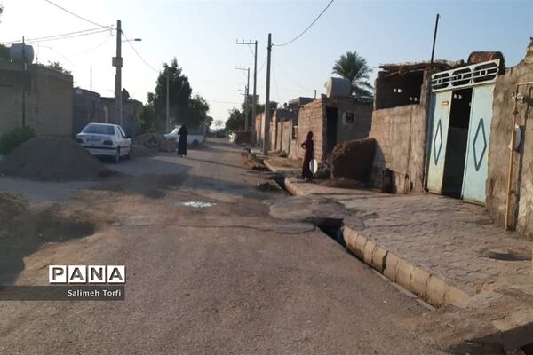 حال وهوای زندگی روستاییان شهرستان حمیدیه درفصل پاییز