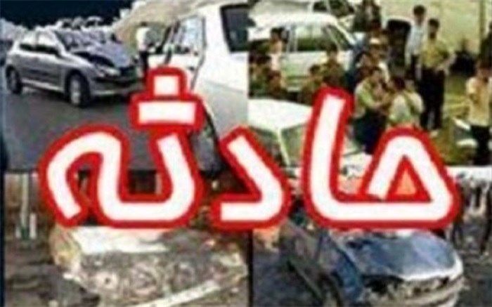 مصدوم شدن ۴ نفر بر اثر واژگونی سمند در اتوبان بابایی
