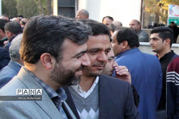 مراسم خاکسپاری مادر نماینده شهرقدس در مجلس شورای اسلامی