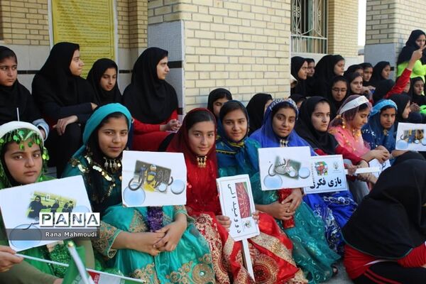برگزاری المپیاد ورزشی درون مدرسه ای در گله‌دار