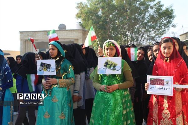برگزاری المپیاد ورزشی درون مدرسه ای در گله‌دار