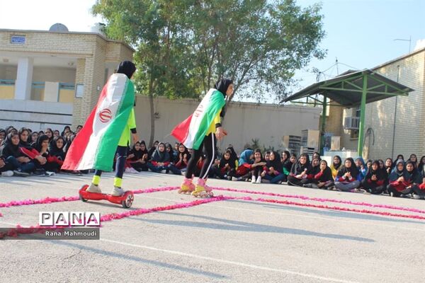 برگزاری المپیاد ورزشی درون مدرسه ای در گله‌دار