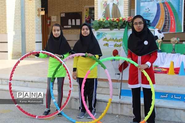 برگزاری المپیاد ورزشی درون مدرسه ای در گله‌دار
