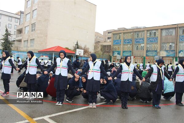 مراسم متمرکز استانی بیست و یکمین مانور زلزله و ایمنی در مدارس