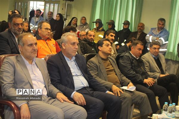 مراسم متمرکز استانی بیست و یکمین مانور زلزله و ایمنی در مدارس