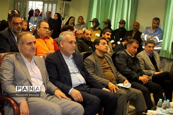 مراسم متمرکز استانی بیست و یکمین مانور زلزله و ایمنی در مدارس