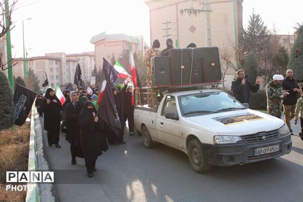 اجتماع خونخواهان و منتقمین شهادت حضرت آیت الله الامام شهید سید علی خامنه ای در پردیس