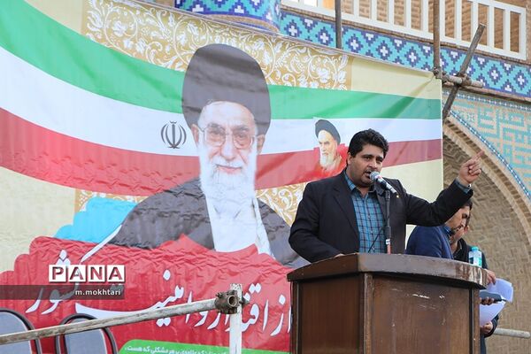 راهپیمایی حمایت از اقتدار و امنیت در یزد