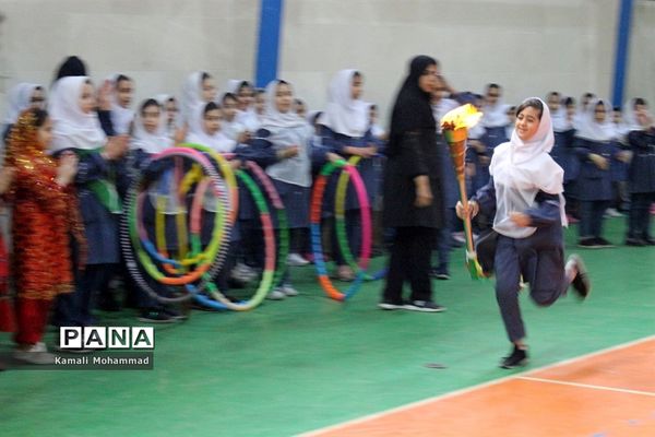 افتتاحیه المپیاد ورزشی درون مدرسه‌ای دبستان بهار