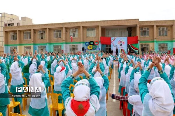افتتاحیه المپیاد ورزشی درون مدرسه‌ای ناحیه 2  اهواز