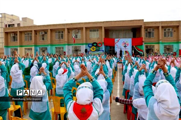 افتتاحیه المپیاد ورزشی درون مدرسه‌ای ناحیه 2  اهواز