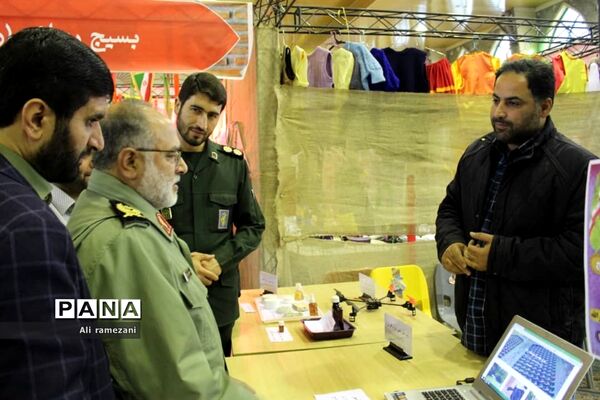 نمایشگاه دستاوردهای چهل ساله بسیج در قائمشهر