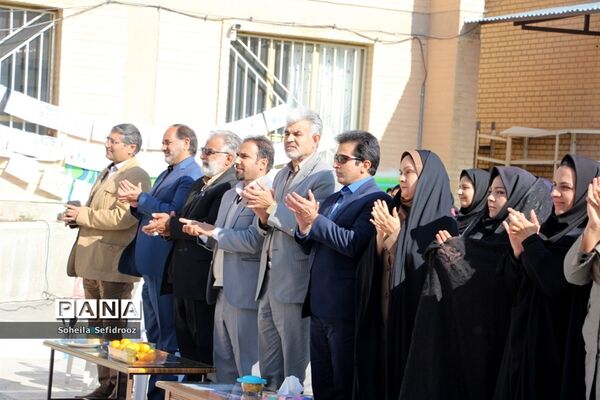 افتتاحیه ششمین دوره المپیاد ورزشی درون مدرسه‌ای در دبیرستان فخرالزمان قریب