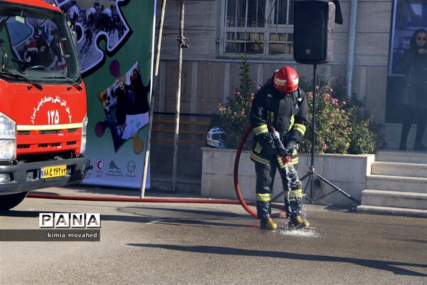 بیست و یکمین مانور سراسری زلزله در شیراز