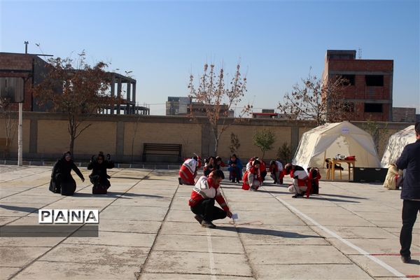 بیست و یکمین مانور سراسری زلزله (مدرسه ایمن- جلسه تاب آور)