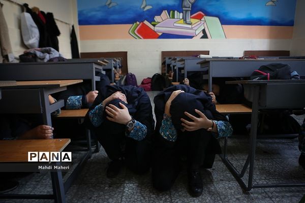 بیست و یکمین مانور زلزله و ایمنی