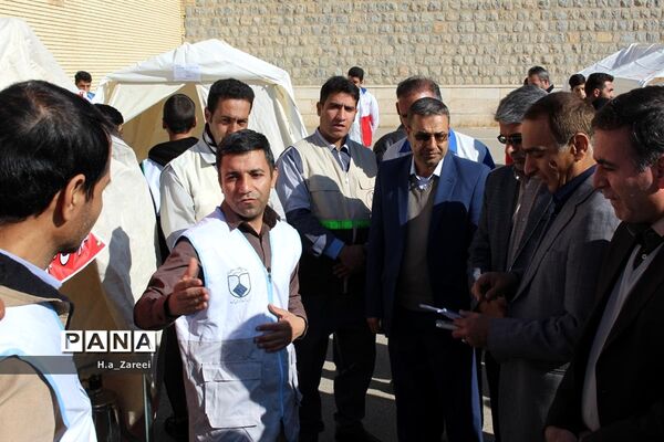 بیست و یکمین مانور سراسری زلزله در استان اصفهان