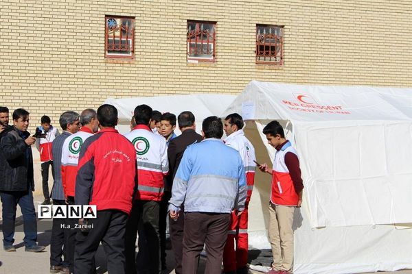 بیست و یکمین مانور سراسری زلزله در استان اصفهان