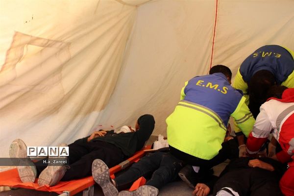 بیست و یکمین مانور سراسری زلزله در استان اصفهان