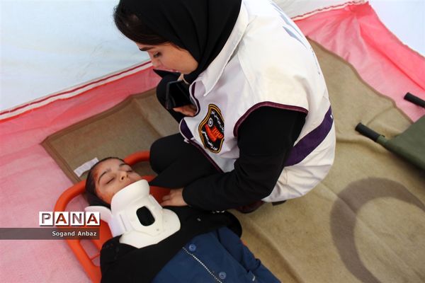 بیست و یکمین مانور زلزله و ایمنی در مرکز مازندران