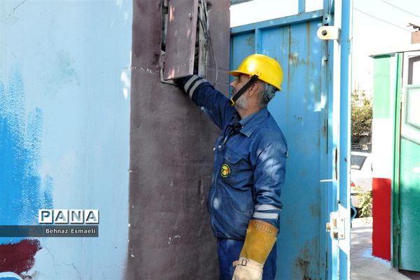 بیست‌ و یکمین مانور زلزله و ایمنی در دبیرستان عصمت ساری