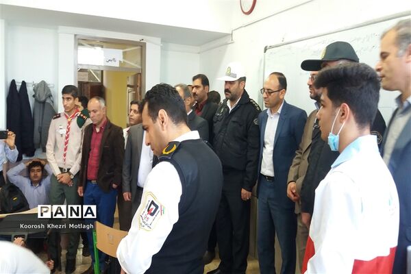 برگزاری بیست‌ویکمین مانور سراسری زلزله در کازرون