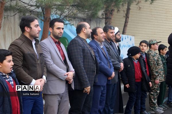 مسابقه فوتبال مدرسه میثاق ناحیه ۳ تبریز