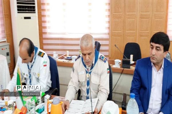 نشست مسئولان و کارشناسان سازمان دانش‌آموزی استان بوشهر