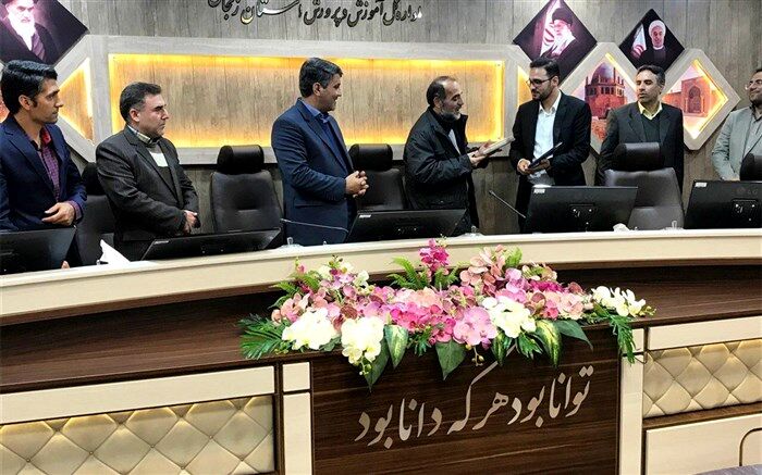 محمد جواد رضایی رئیس اداره قرآن، عترت و نماز اداره کل شد