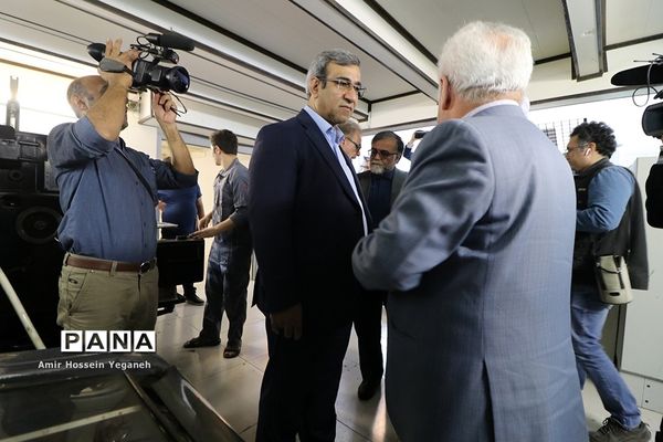 مراسم افتتاحیه مجتمع چاپ و نشر نوآوران کیش