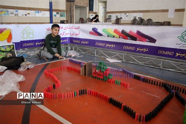 برگزاری مسابقات  دومینو در ناحیه یک شیراز