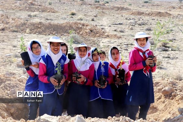 کاشت بیش از 4 هزار نهال توسط دانش‌آموزان گراش