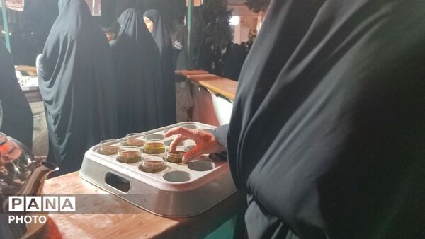 هفتمین شب از مراسم عزاداری امام حسین در حسینیه امام خامنه ای در قاب پانا