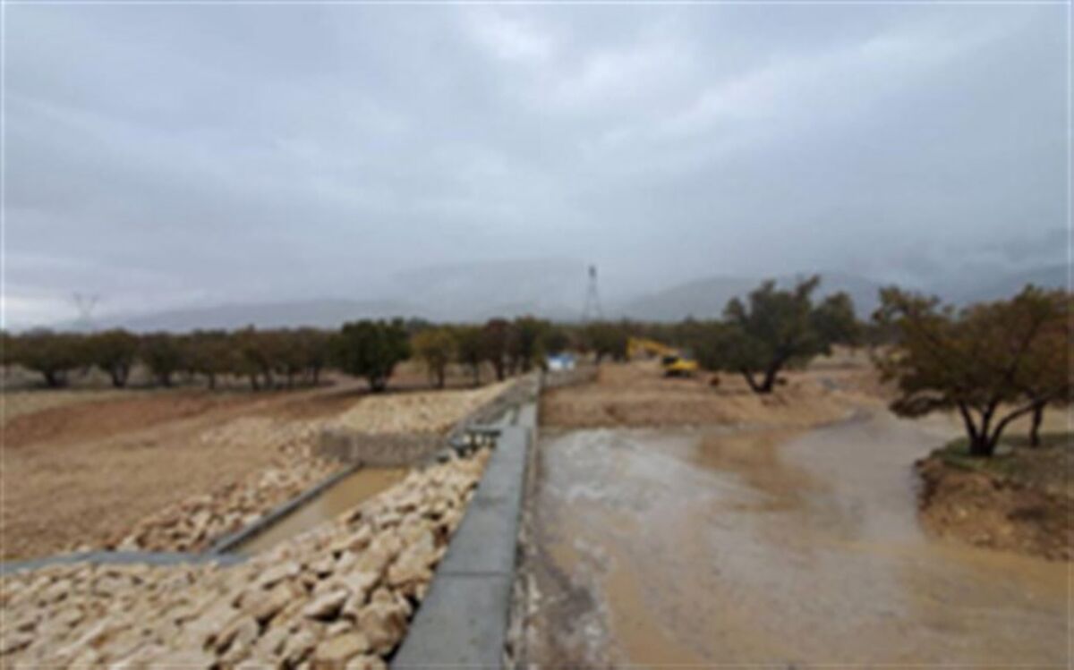 بند سنگی ملاتی کازرون ، آماده آبگیری
