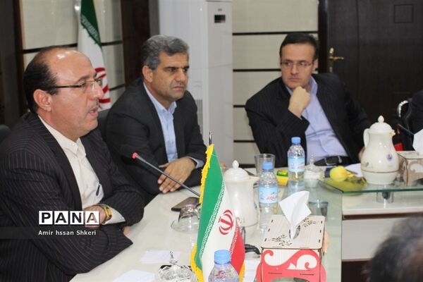 آئین معارفه معاون هماهنگی و معاون آموزشی دانشگاه فرهنگیان بوشهر