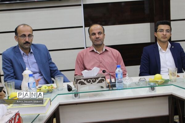آئین معارفه معاون هماهنگی و معاون آموزشی دانشگاه فرهنگیان بوشهر