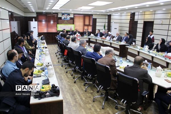 آئین معارفه معاون هماهنگی و معاون آموزشی دانشگاه فرهنگیان بوشهر