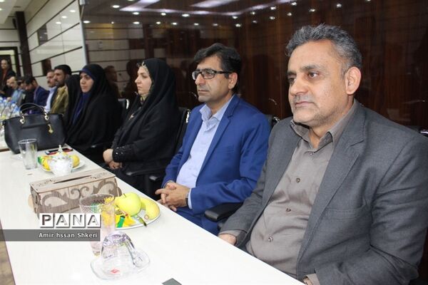 آئین معارفه معاون هماهنگی و معاون آموزشی دانشگاه فرهنگیان بوشهر
