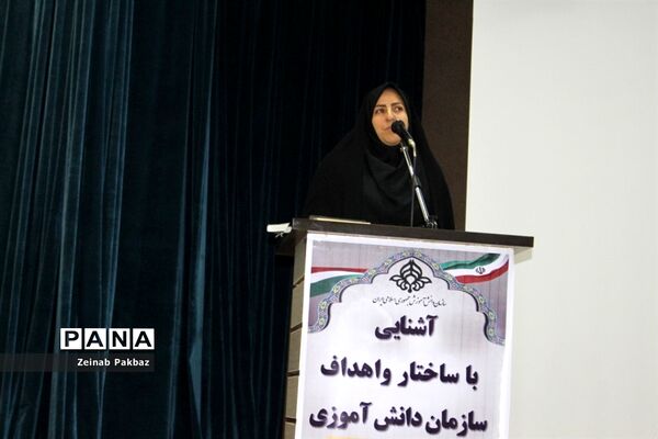 جلسه آشنایی با ساختار و اهداف سازمان دانش آموزی