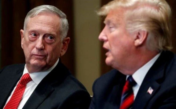 جیمز ماتیس: باید سرنگونی پهپاد آمریکایی توسط ایران را تلافی می‌کردیم