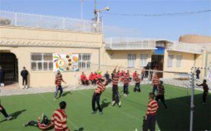 برگزاری سومین المپیاد ورزشی مددجویان کانون اصلاح وتربیت یزد