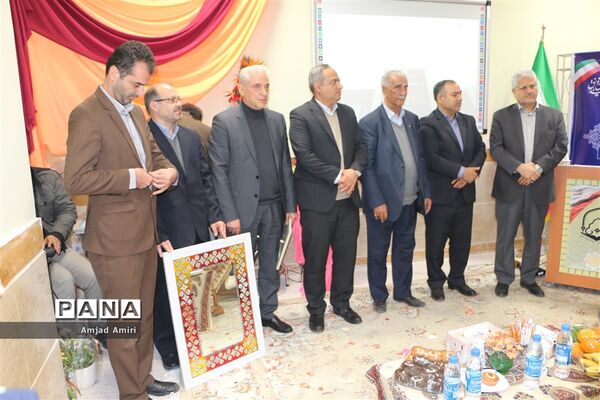 افتتاح مدرسه خیرساز زنده یاد عفت آهنگری درشهرری